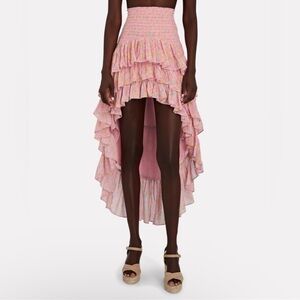 Loveshack Fancy High Low Skirt